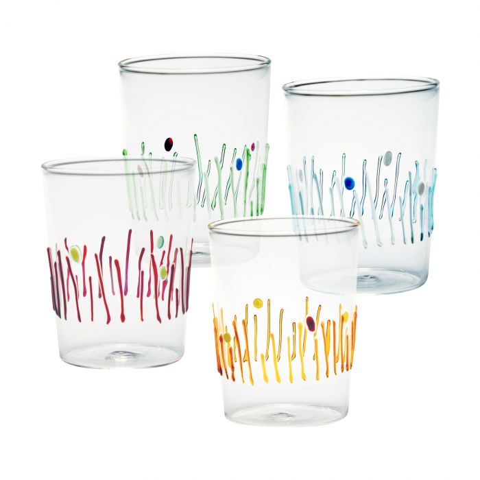 4 Stagioni Zafferano - Kollektion farbiges Glas