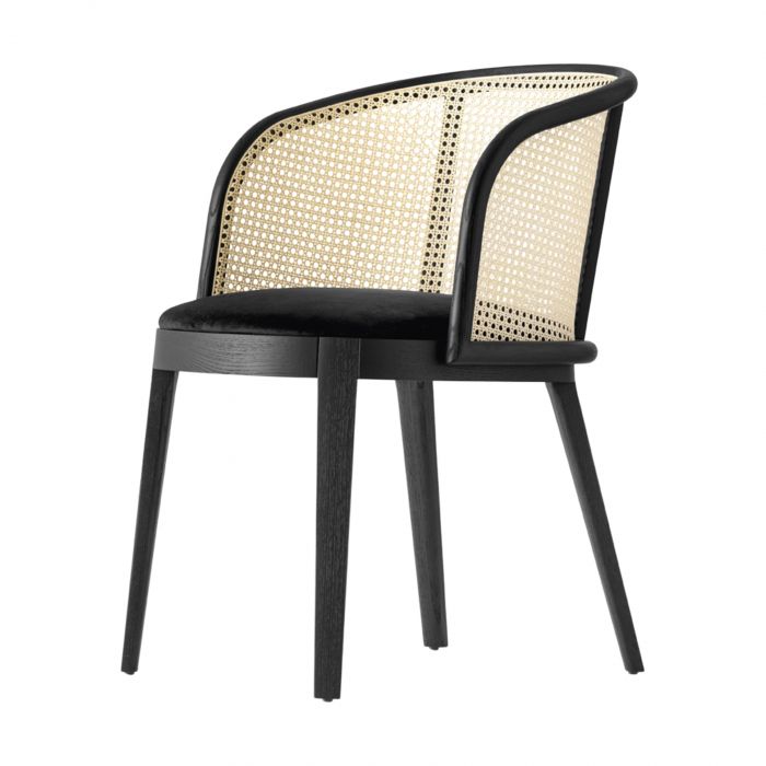 Adèl Calligaris - Chaise en cannage viennois