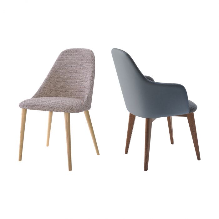 Alizée Europea Design - Chair with wooden base