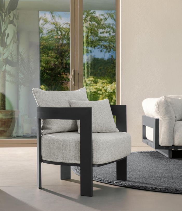 Argo Alu Lounge Talenti - Fauteuil