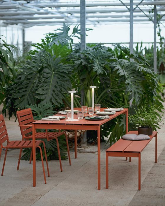 Be-Easy Slatted Clay Kristalia - outdoor