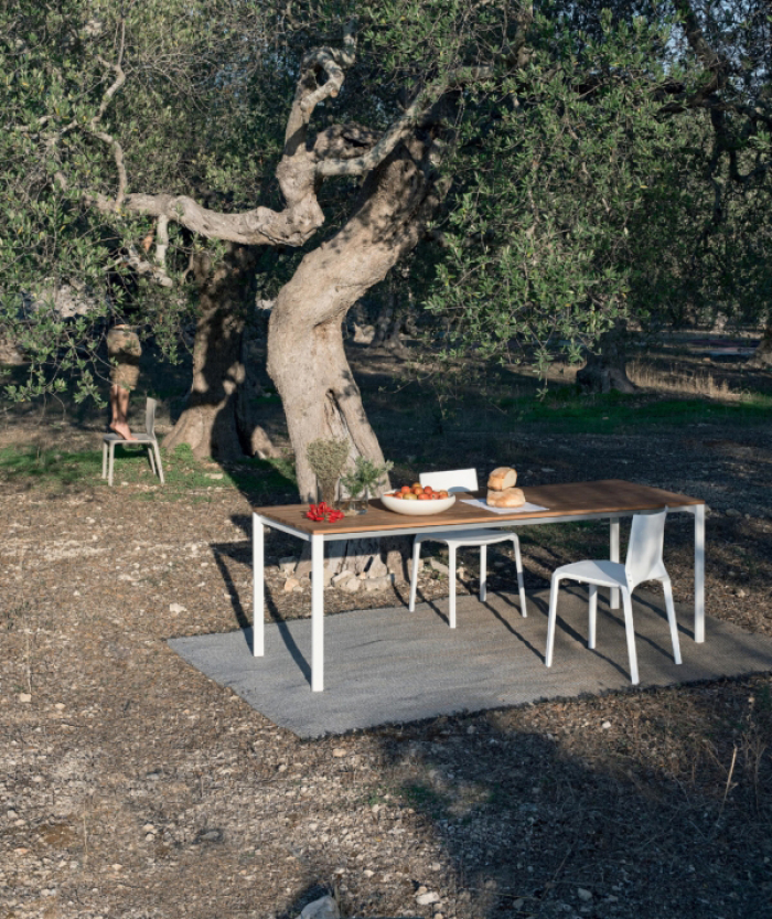 Be Easy Slatted Kristalia Outdoor - Tavolo 