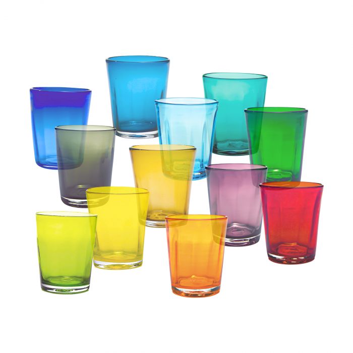Bei Zafferano - Colored glass collection