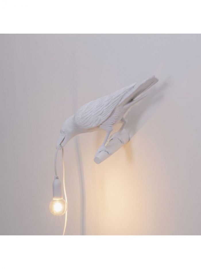Bird Lamp White Seletti
