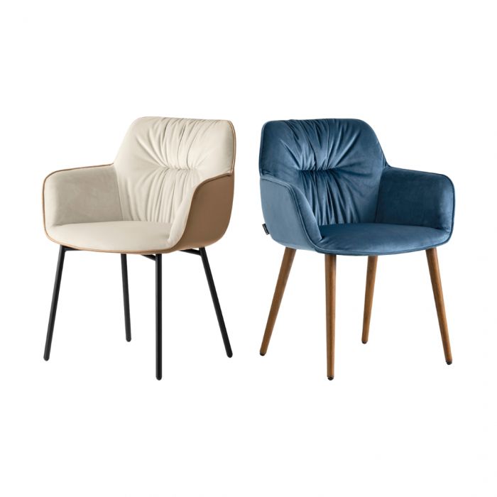 Cocoon Calligaris - Chaise rembourrée
