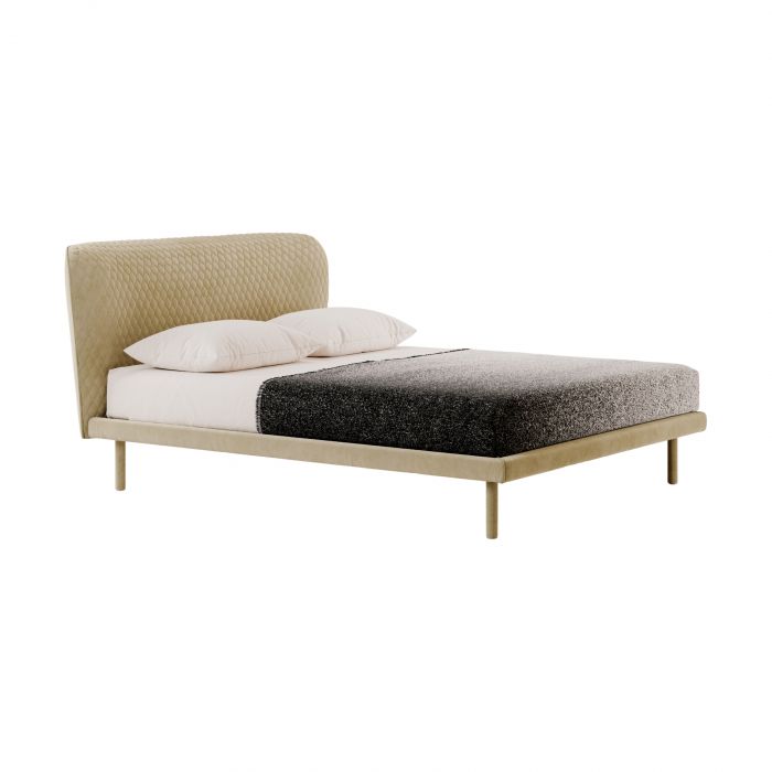 Corolle Bolzan - Bett mit bettrahmen h 8 cm