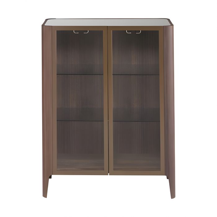 Cross Riflessi - Buffet avec portes en verre