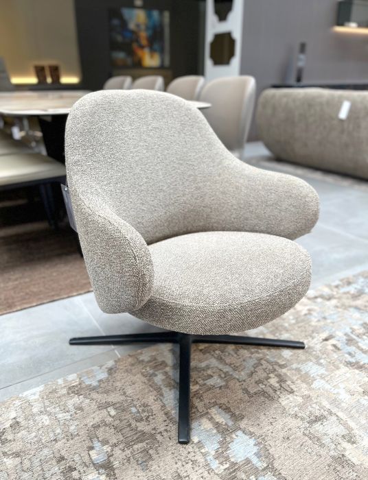 Armchair Dua lounge Kristalia swivel stand - Prompt delivery