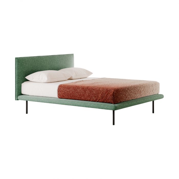Eden Bolzan - Bett mit bettrahmen h 6 cm