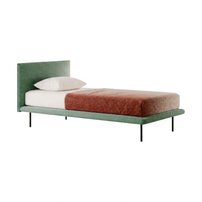 Eden Bolzan - Einzelbett mit bettrahmen h 6 cm