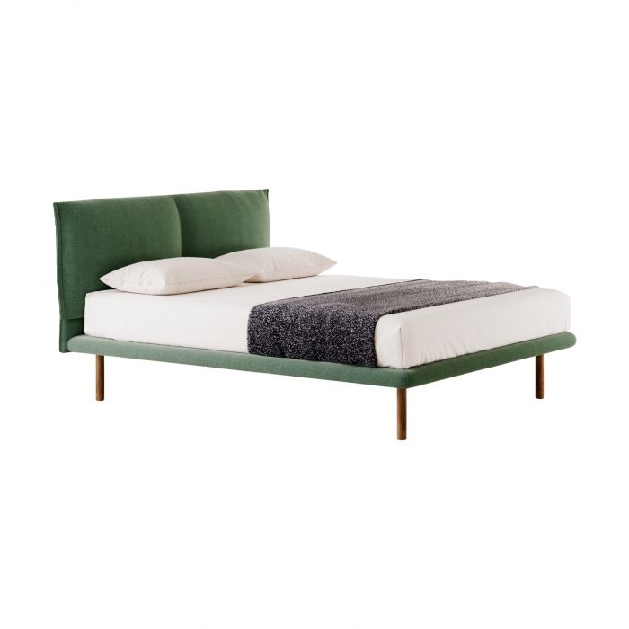 Eden Soft Bolzan - Bett mit bettrahmen h 6 cm
