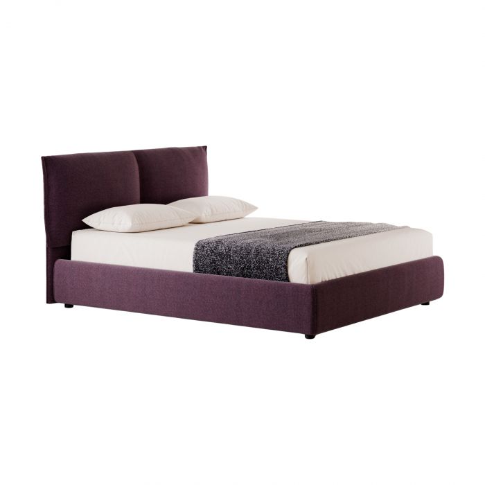 Eden Soft Bolzan - Bett mit bettrahmen h 28 cm