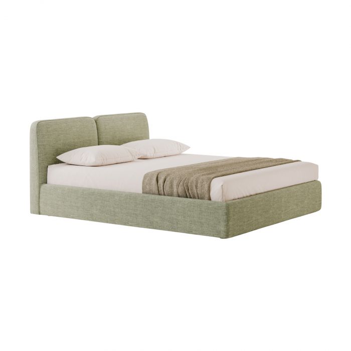 Face Bolzan - Lit avec cadre de lit h 27 cm