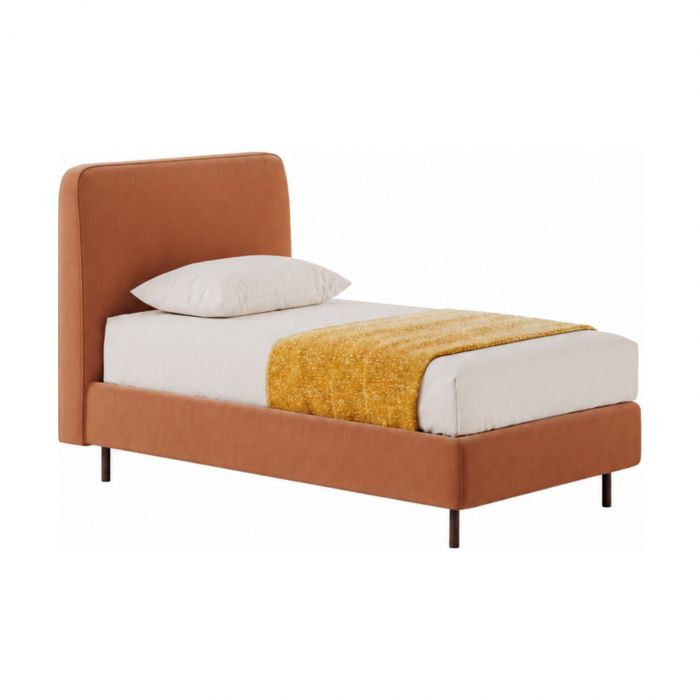 Face Bolzan - Lit simple avec cadre de lit h 21 cm
