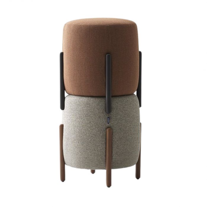 Flag Bolzan - Pouf/Mesita de noche apilable