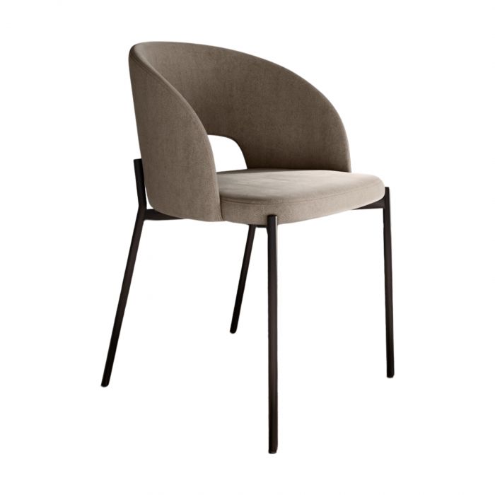 Gaia Bontempi/Ingenia - Chaise rembourrée avec assise enveloppante