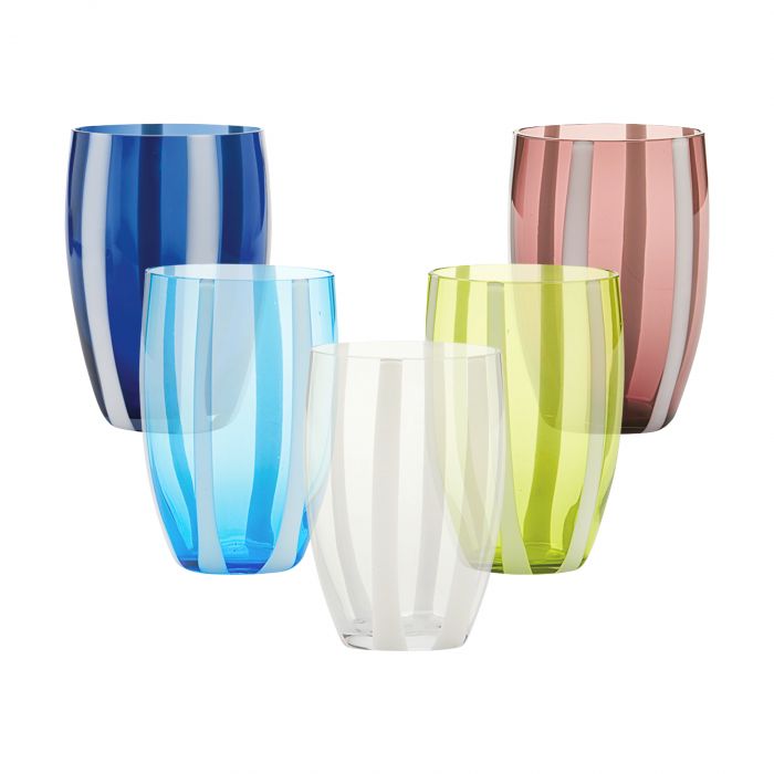 Gessato Zafferano - Colored glass collection