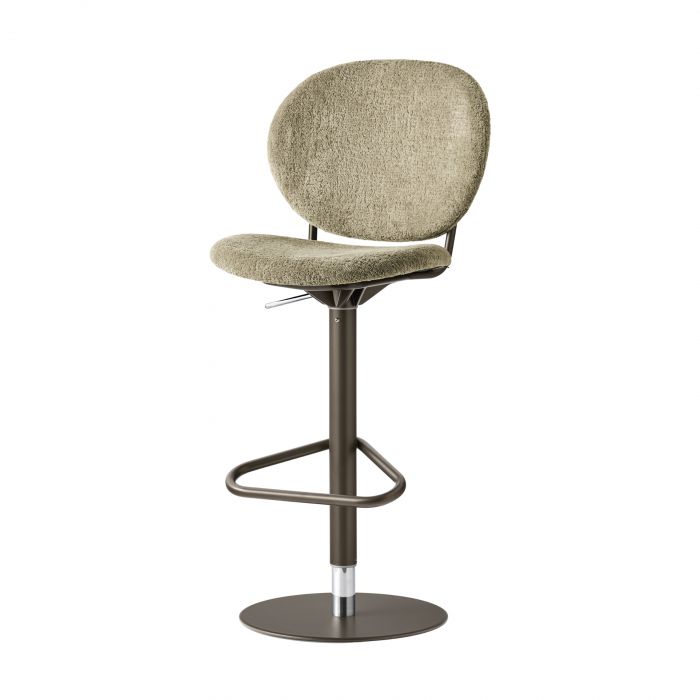 Inès Calligaris - Tabouret avec piètement pivotant