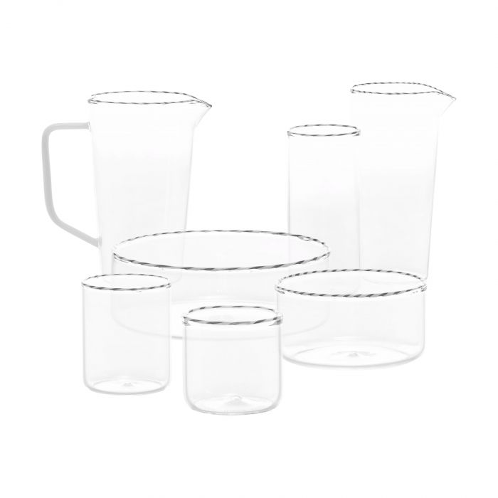 Intrecci Zafferano - Colored glass collection