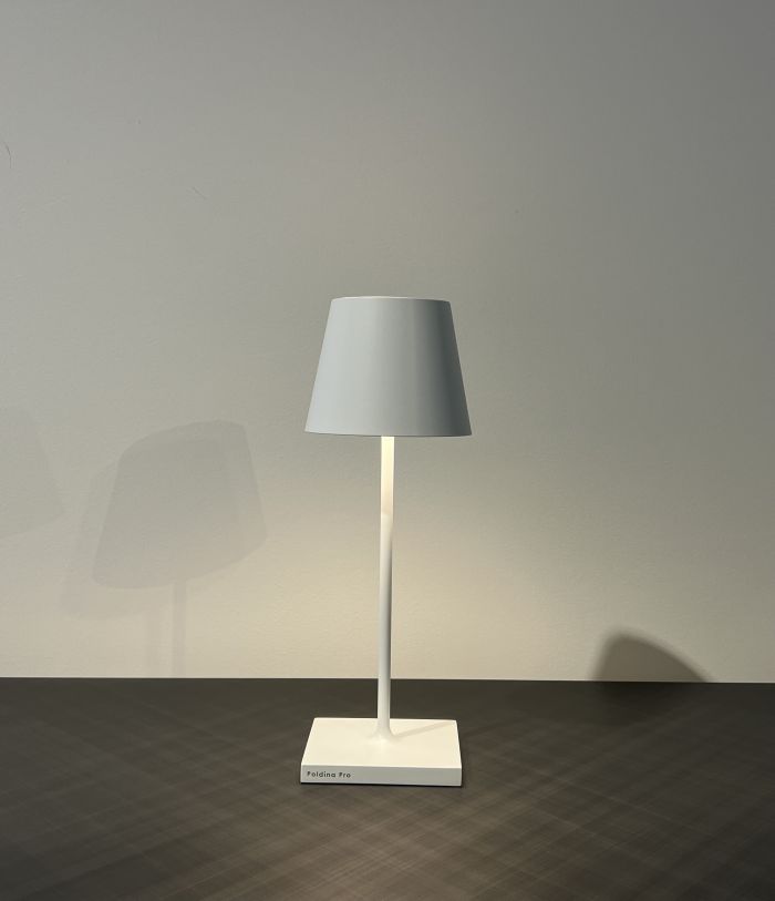 Table Lamp Poldina Pro MINI h30 White Zafferano - Prompt delivery