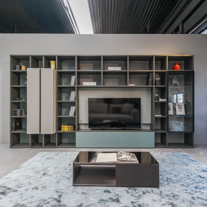 Composition Salon - bibliothèque Selecta Lema - Livraison rapide