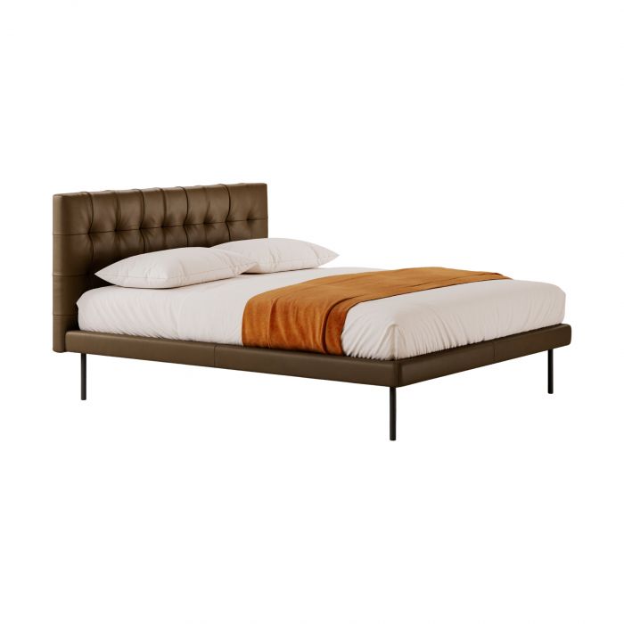 Metropolitan Deluxe Bolzan - Cama con aro de cama h 8 cm