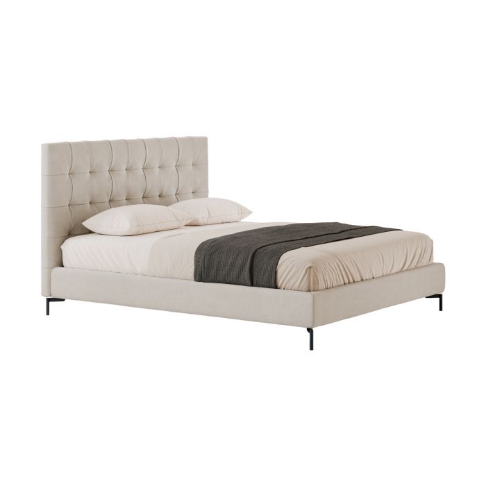 Metropolitan Deluxe Bolzan - Cama con aro de cama h 21 cm