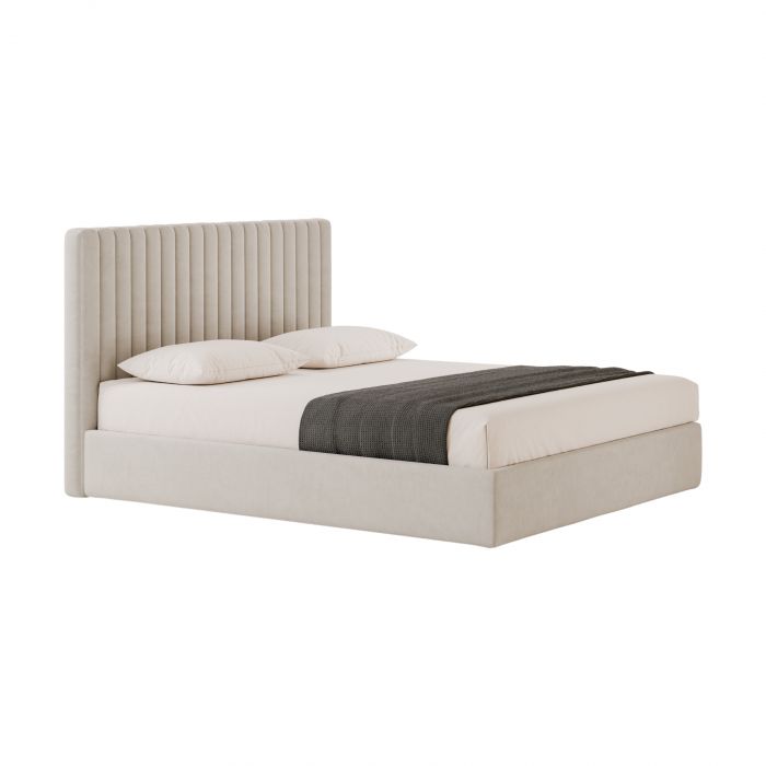 Noah Deluxe Bolzan - Bett mit Bettrahmen h 27 cm