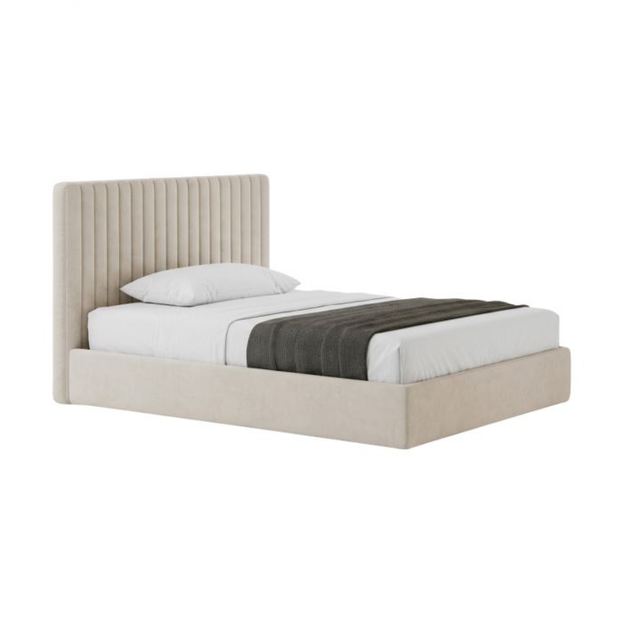 Noah Deluxe Bolzan - Einzelbett mit Bettrahmen h 27 cm