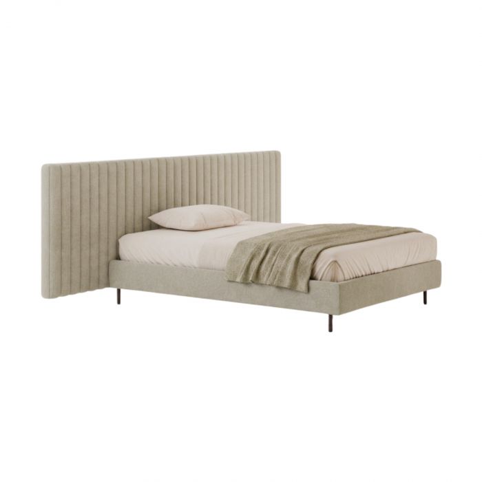 Noah Deluxe Extra Large Bolzan - Einzelbett mit Bettrahmen h 21 cm