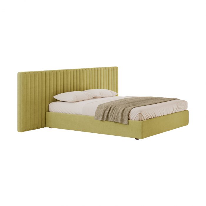 Noah Deluxe Extra Large Bolzan - Bett mit Bettrahmen h 27 cm