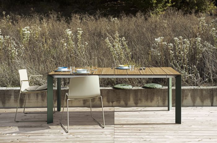 Nori Slatted Kristalia Outdoor - Table 