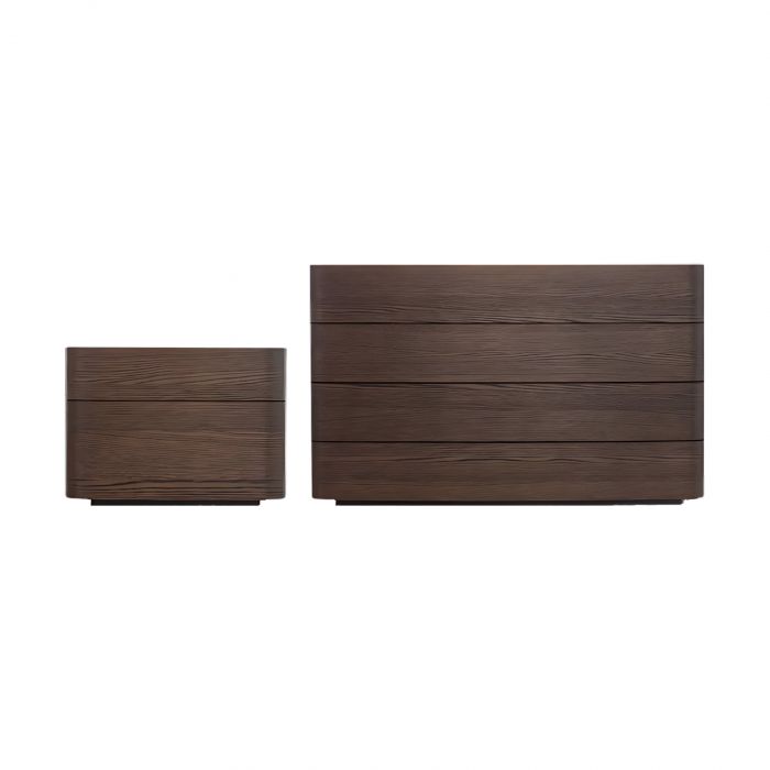 Norman Novamobili - Chest of drawers and nightstand
