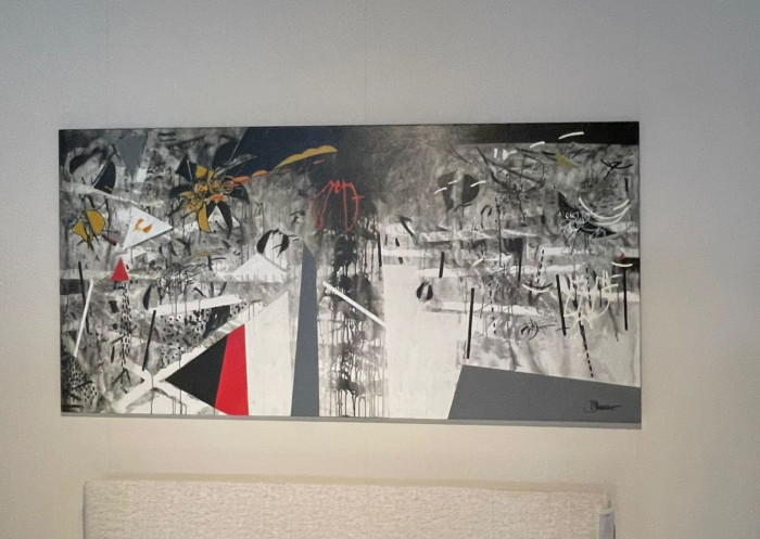 Peinture 'J'ai rassemblé les étoiles' de Paolo Favaro Sikrea - Livraison rapide