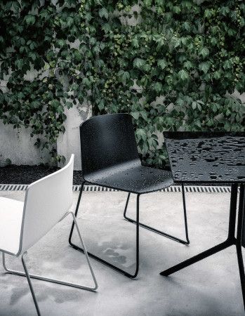 Rama Slide Base Kristalia Outdoor - Chair 