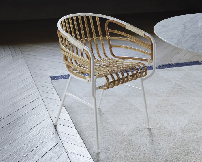 Raphia Rattan Chair Horm