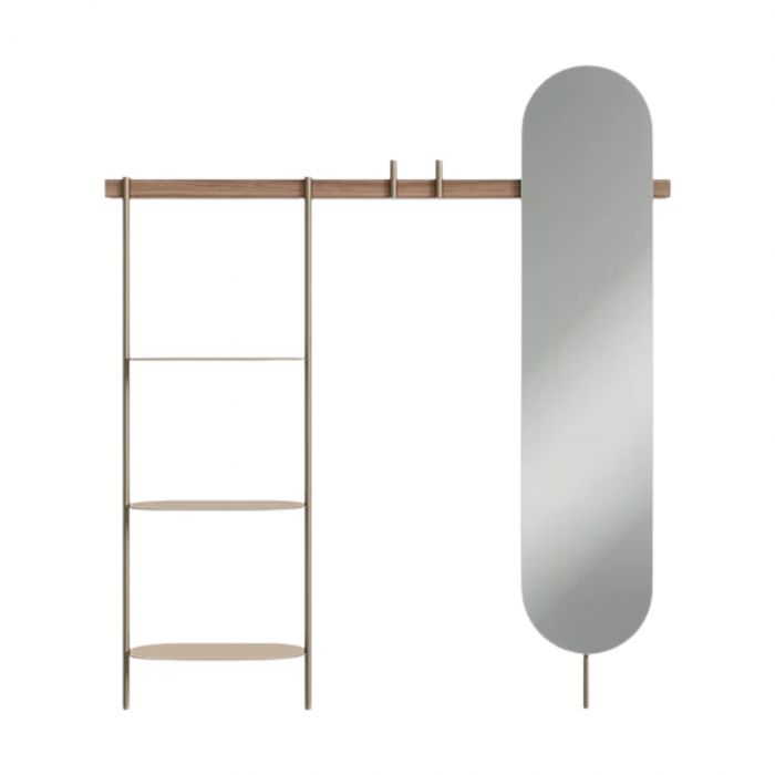 Riga Novamobili - Shelf and mirror