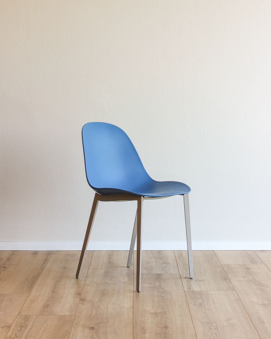 Stuhl Mood Bontempi blau - Prompte Lieferung