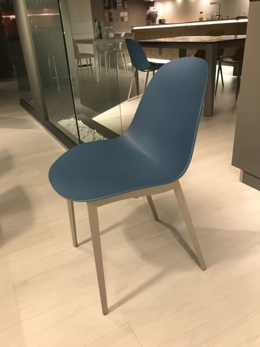 Chair Mood Bontempi light blue - Prompt delivery