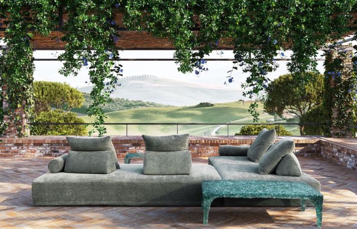 Sherazade Outdoor Edra - Sofa