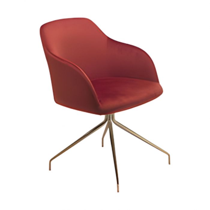 Sofia Riflessi - Sillón confort con base giratoria