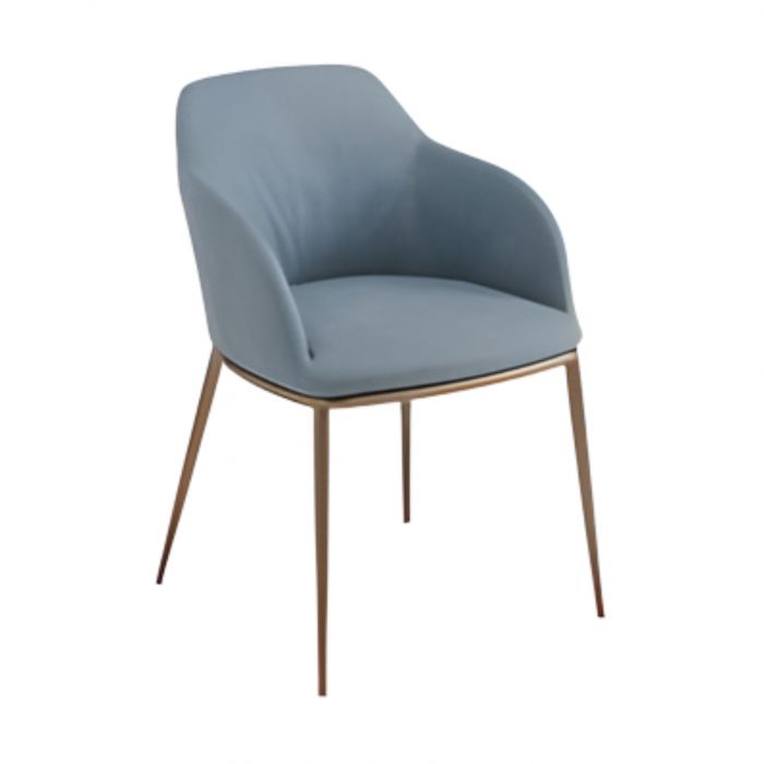 Sofia Riflessi - Sillón confort con base tubular