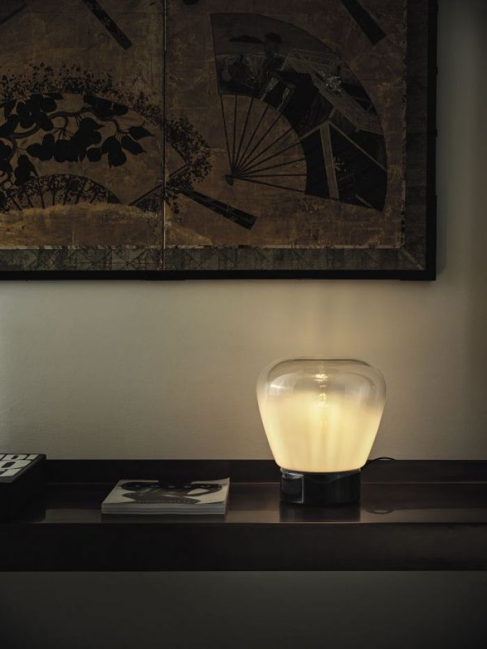 Stone  table lamp Bontempi