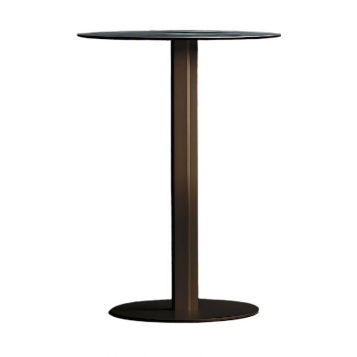 System Varaschin – Mesa con base de columna para exterior