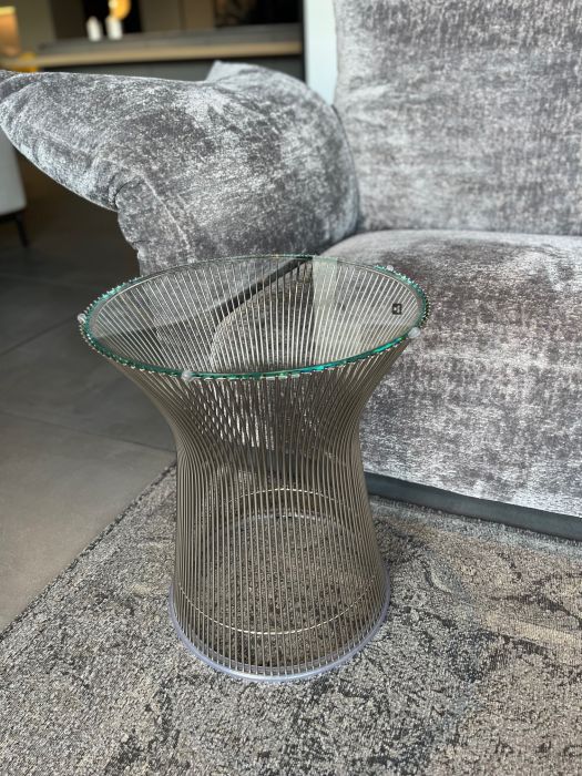 Coffee table Platner Ø 40 Knoll  - Prompt delivery