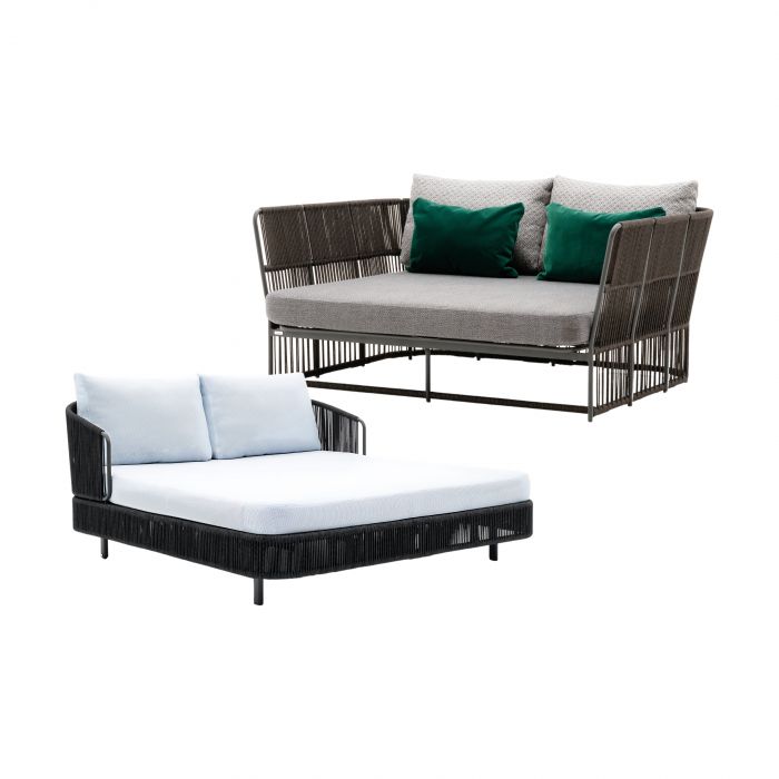 Tibidabo Varaschin - Daybed d'extérieur