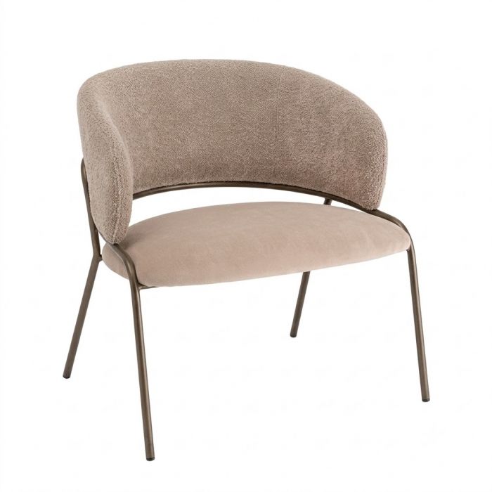 Vela Lounge Riflessi - Small armchair