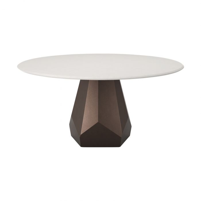 Zermatt Argile Cattelan Italia - Table en argile pour salle à manger