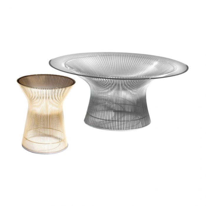 Platner Knoll - Mesa auxiliar