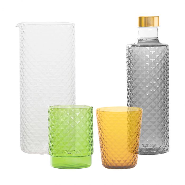 Isolano Zafferano - Colored glass collection